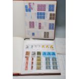 TWO BLOCK STAMP ALBUMS - REGIONALS & PRESENTATION