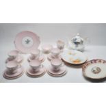 COLLECTION OF MID 20TH CENTURY VINTAGE CERAMICS BY ROYAL ALBERT AND SHELLEY