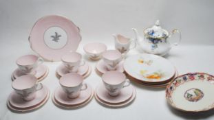 COLLECTION OF MID 20TH CENTURY VINTAGE CERAMICS BY ROYAL ALBERT AND SHELLEY
