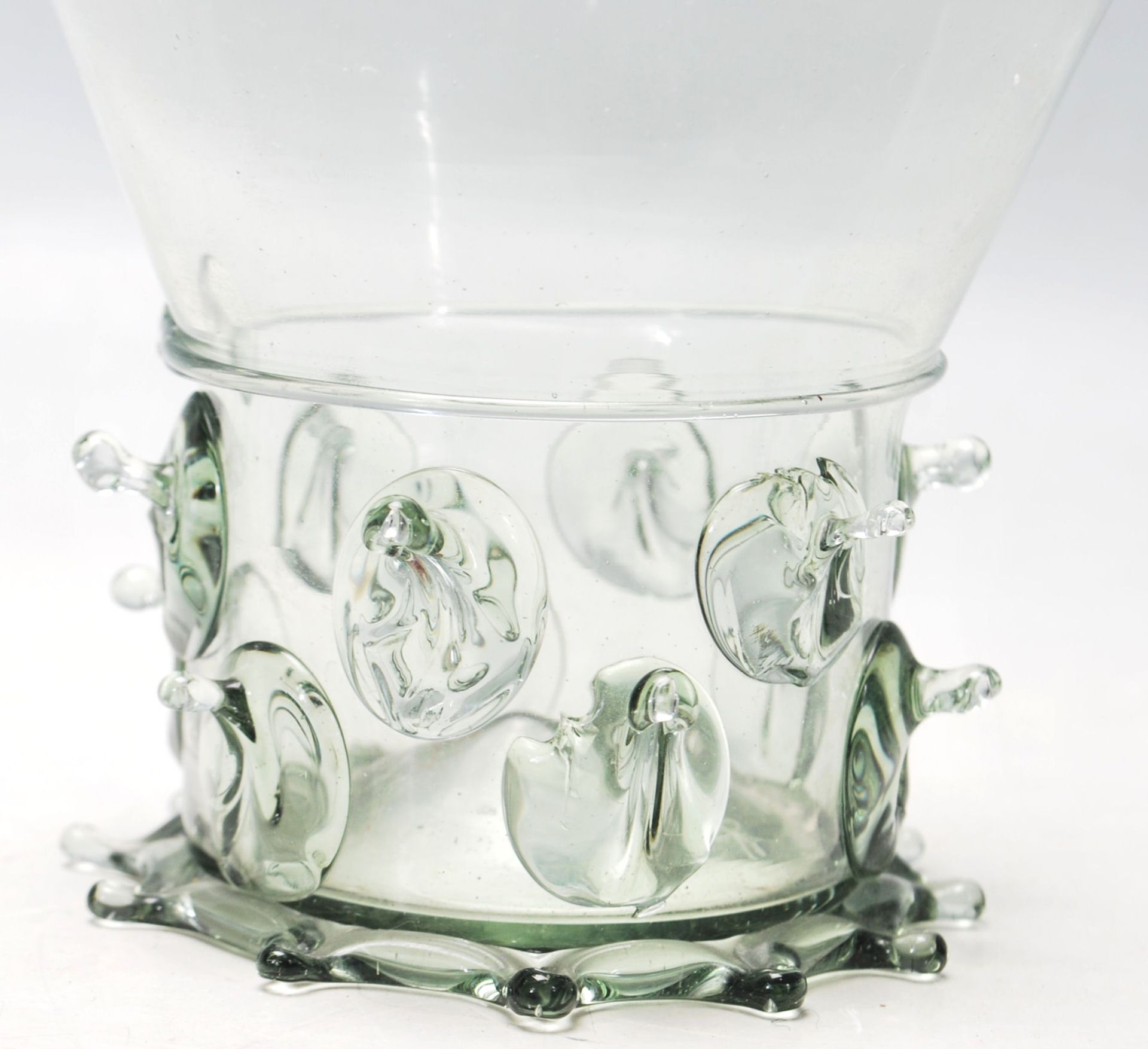16TH CENTURY STYLE MEDIEVAL REVIVAL FOREST GLASS RUMMER - Image 2 of 7