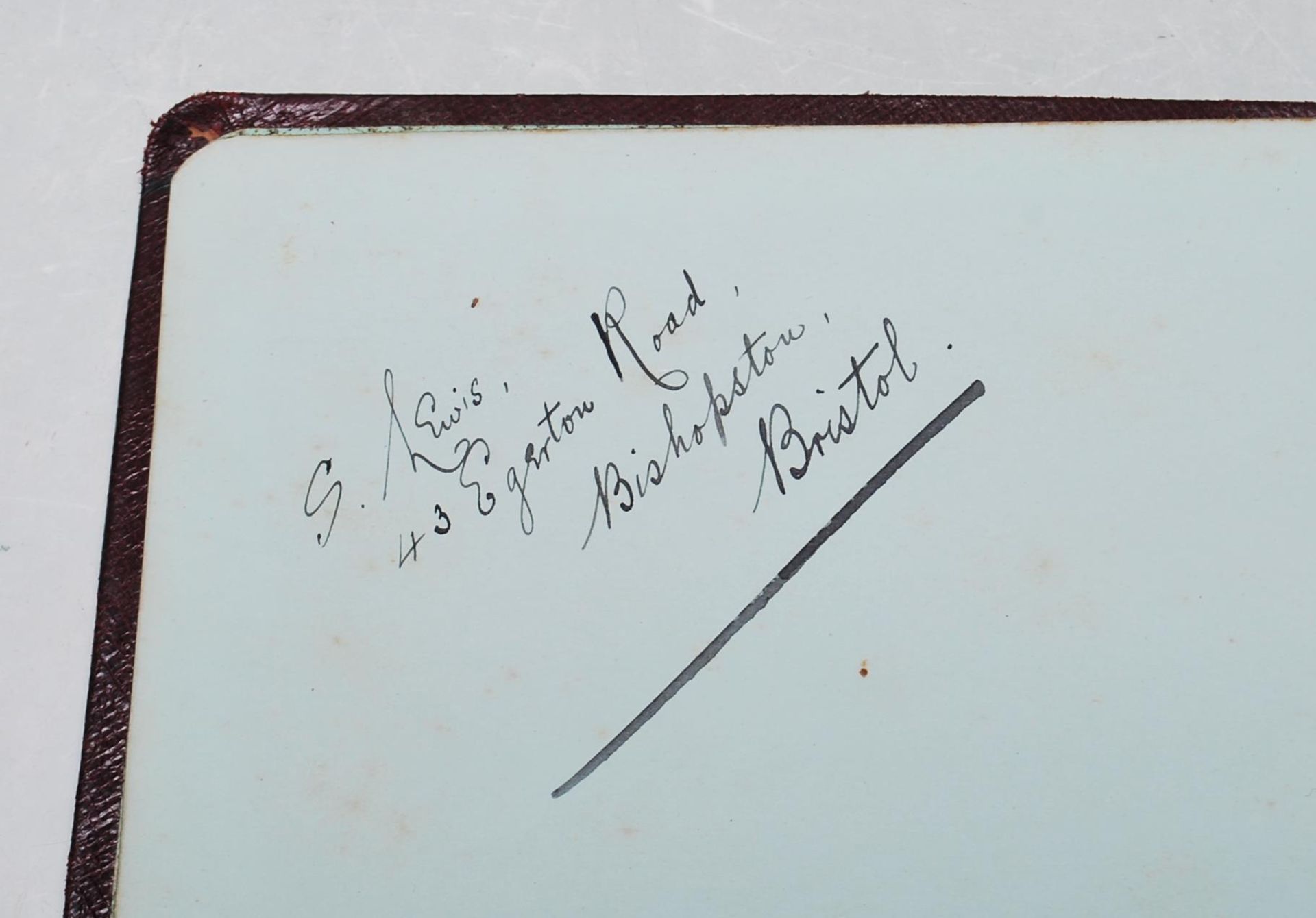 EDWARDIAN LOCAL INTEREST AUTOGRAPH BOOK - Image 15 of 15