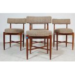 VICTOR B. WILKINS - G PLAN FRESCO TEAK WOOD DINING CHAIRS