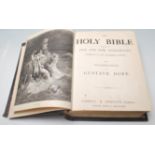 19TH CENTURY VICTORIAN HOLY BIBLE BY GUSTAVE DORE WITH ILLUSTRATIONS