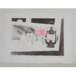MARY FEDDEN ( 1915 - 2012 ) LIMITED EDITION PRINT 23 / 75 - LAMPLIGHT