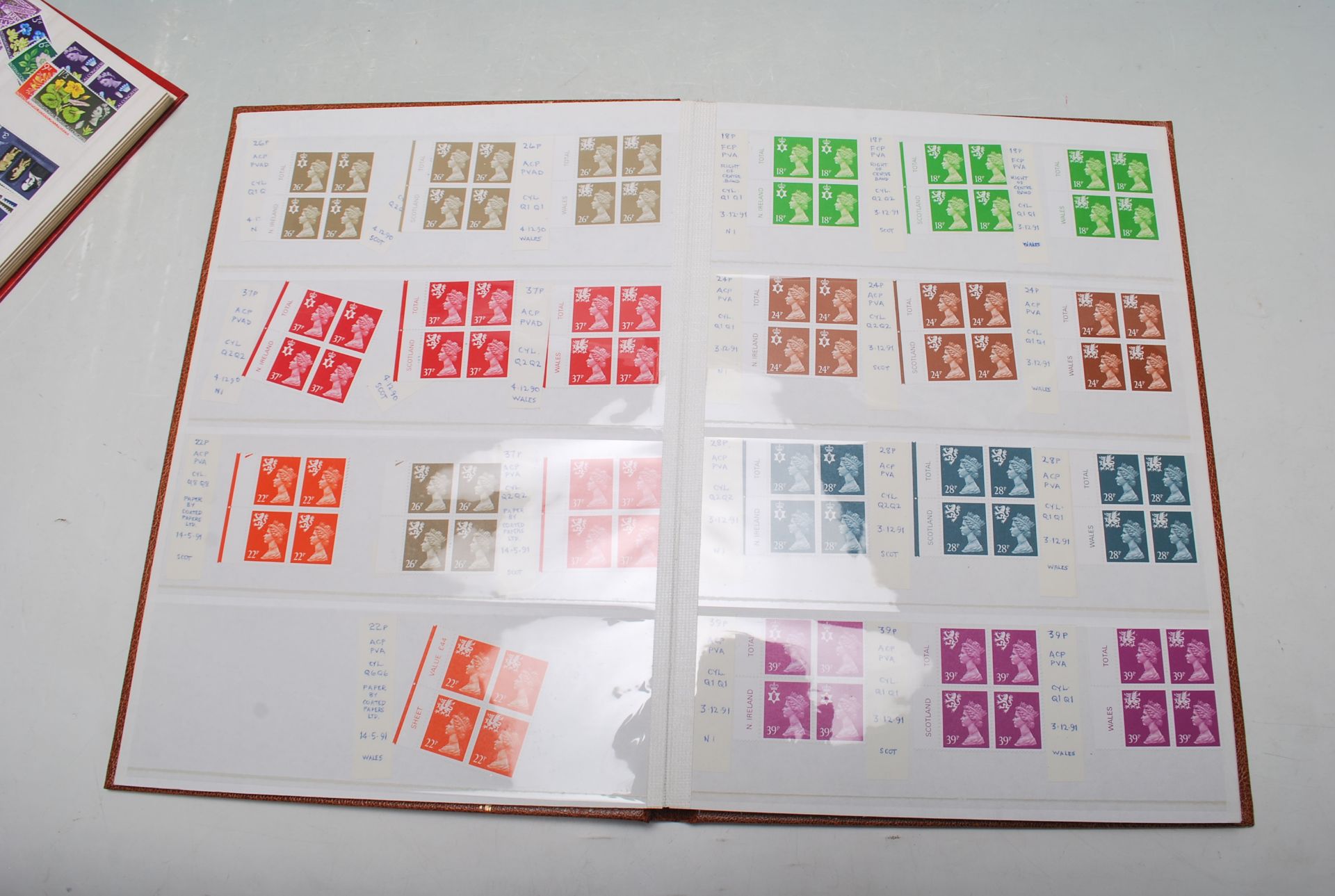 TWO BLOCK STAMP ALBUMS - REGIONAL AND PRESENTATION - Image 3 of 15