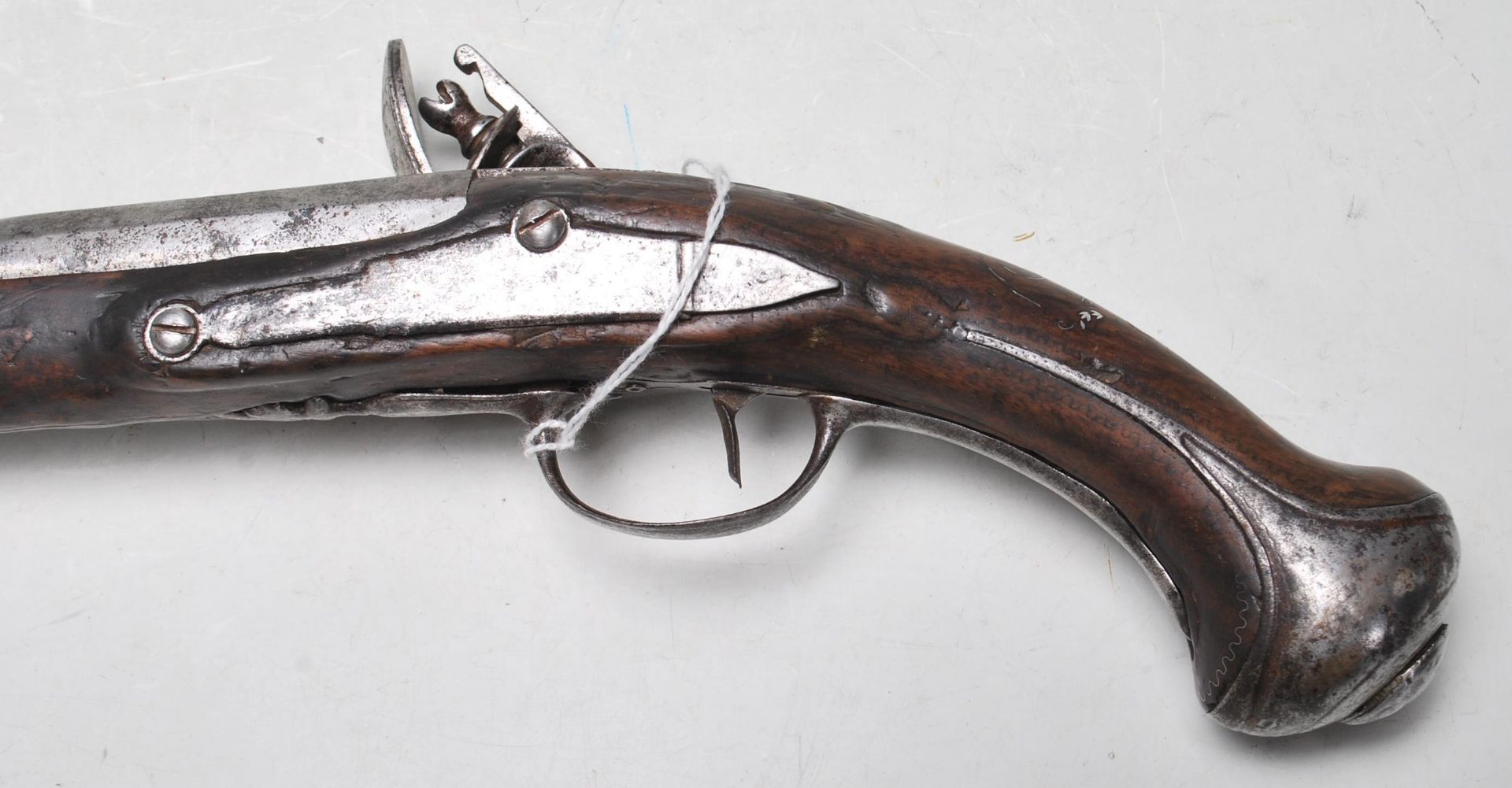 ANTIQUE 18TH CENTURY FLINTLOCK PISTOL - Image 5 of 5