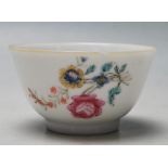 ANTIQUE EARLY 18TH CENTURY CHINESE QIANLONG PERIOD PORCELAIN TEA BOWL