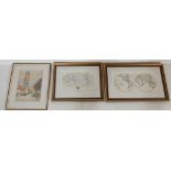 COLLECTION OF 19TH CENTURY VICTORIAN AND LATER PAINTINGS AND PRINTS