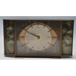 VINTAGE RETRO WINDE UP METAMEC MANTLE CLOCK