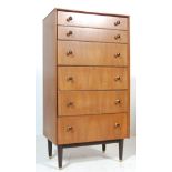 TEAK WOOD VENNER G-PLAN CHEST OF DARWER