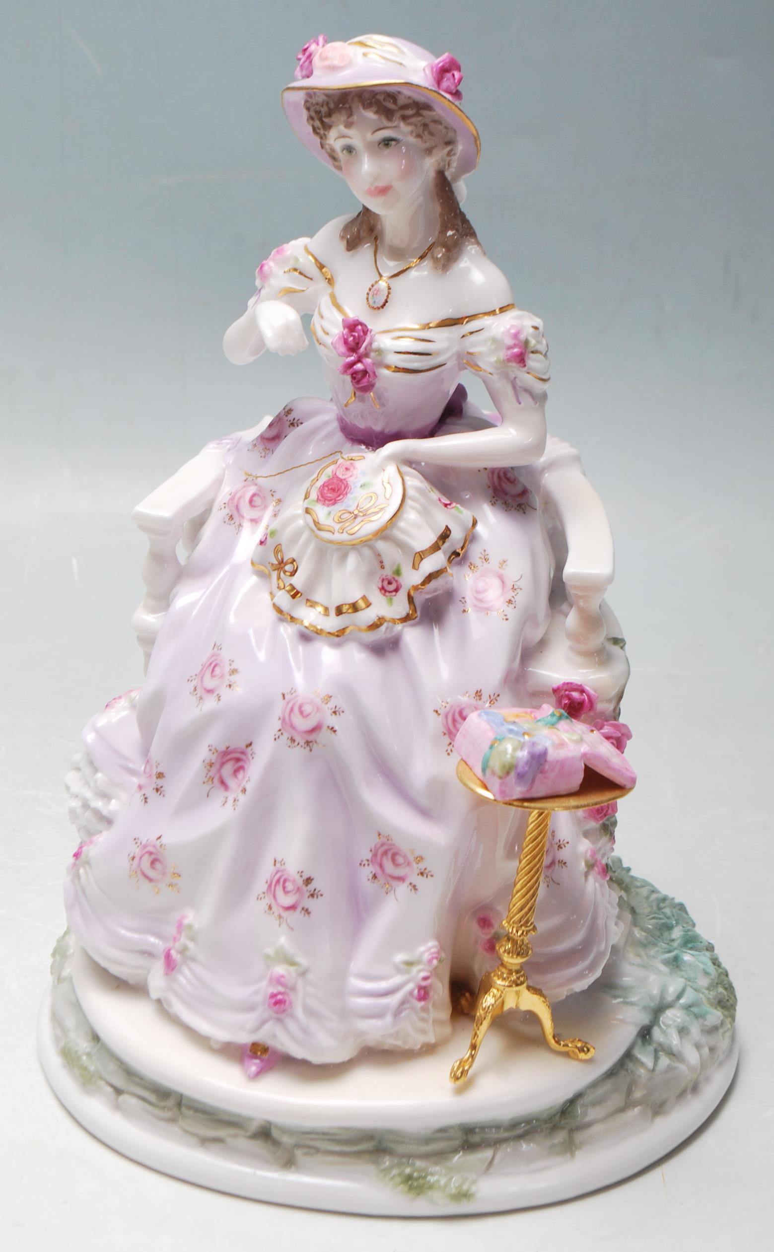 ROYAL WORCESTER - GRACEFUL ARTS - EMBROIDERY - NO 1583 - Image 2 of 5