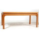 A RETRO 1970’S TEAK WOOD NATHAN COFFEE TABLE