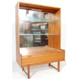 A VINTAGE RETRO 1960’S TEAK WOOD OPEND COCKTAIL CABINET