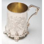 VICTORIAN SILVER CHRISTENING CUP