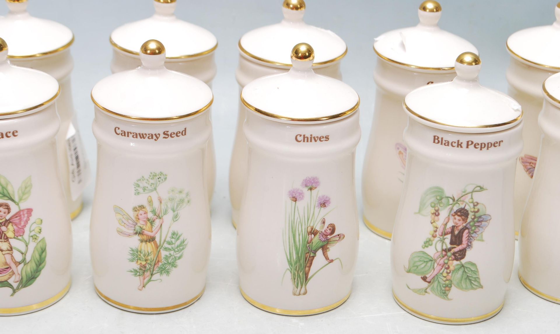 THE FLOWER FAIRY SPICE JARS BY GRESHAM MARKETING LTD - Image 7 of 14