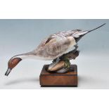 1970’S ROYAL WORCESTER CERAMIC FIGURINE OF A BIRD BY RONALD VAN RUYCKEVELT