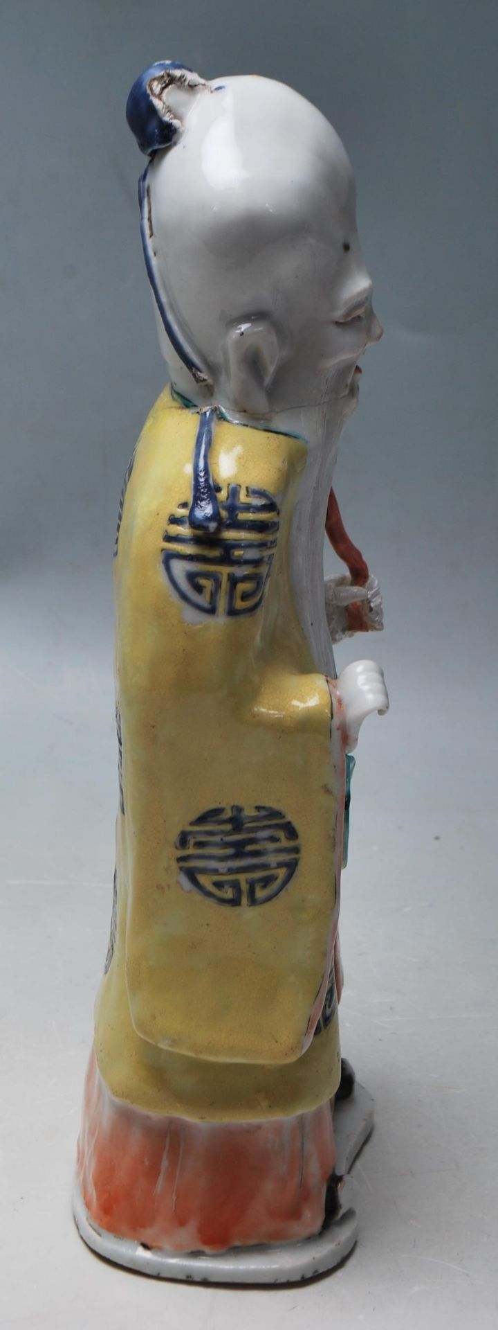 CHINESE QIANLONG / JIAQING SHOU LAO FIGURINE - Bild 2 aus 6