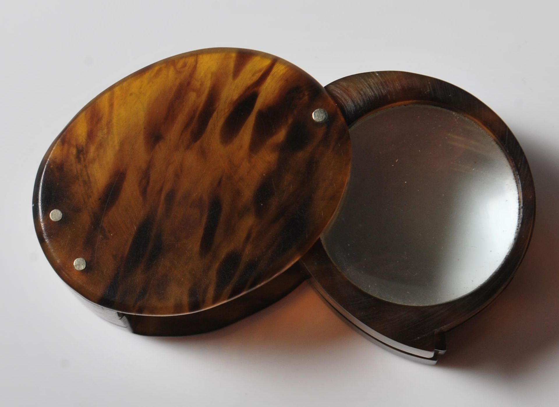 ANTIQUE TORTOISE SHELL LOUPE MAGNIFIER - Image 3 of 6