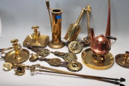 20TH CENTURY VINTAGE COPPER AND BRASS WARE