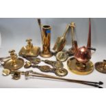 20TH CENTURY VINTAGE COPPER AND BRASS WARE