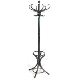 A 20TH CENTURY ANTIQUE STYLE BENTWOOD COAT STAND