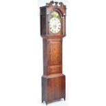 RARE 19TH CENTURY WELSH LONGCASE CLOCK BY H ROBERTS OF LLANGEFNI