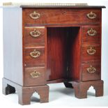 AN IMPRESSIVE 19TH CENTURY GILLOWS MANNER KNEE HOLE DESK