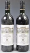 TWO BOTTLES OF SAINT JULIEN CHEATEAU LEOVILLE BARTON RED WINE