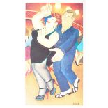 BERYL COOK DIRTY DANCING SIGNED PRINT