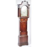 19TH CENTURY GEORGIAN ROGERS OF BILSTON GRANDFATHER CLOCK