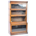 EARLY 20TH CENTURY GLOBE WERNICKE MANNER OAK BOOKCASE