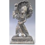 18TH CENTURY INDIAN HINDU BRONZE OF VISHNU IN LION FORM