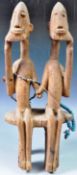 AFRICAN ANTIQUE TRIBAL DOGON ANCESTOR FIGURINE GROUP