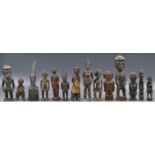 COLLECTION OF AFRICAN ANTIQUE TRIBAL FIGURINES