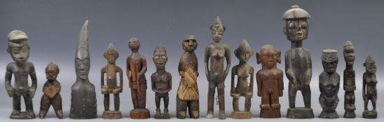COLLECTION OF AFRICAN ANTIQUE TRIBAL FIGURINES