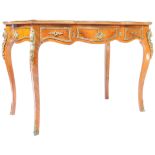 19TH CENTURY KINGWOOD FRENCH WRITING TABLE DESK
