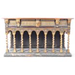 RARE 19TH CENTURY ALTAR CONSOLE TABLE IN THE MANNER OF WILLIAM BURGESS