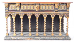 RARE 19TH CENTURY ALTAR CONSOLE TABLE IN THE MANNER OF WILLIAM BURGESS