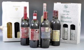 COLLECTION OF ITALIAN AND GERMAN WINE