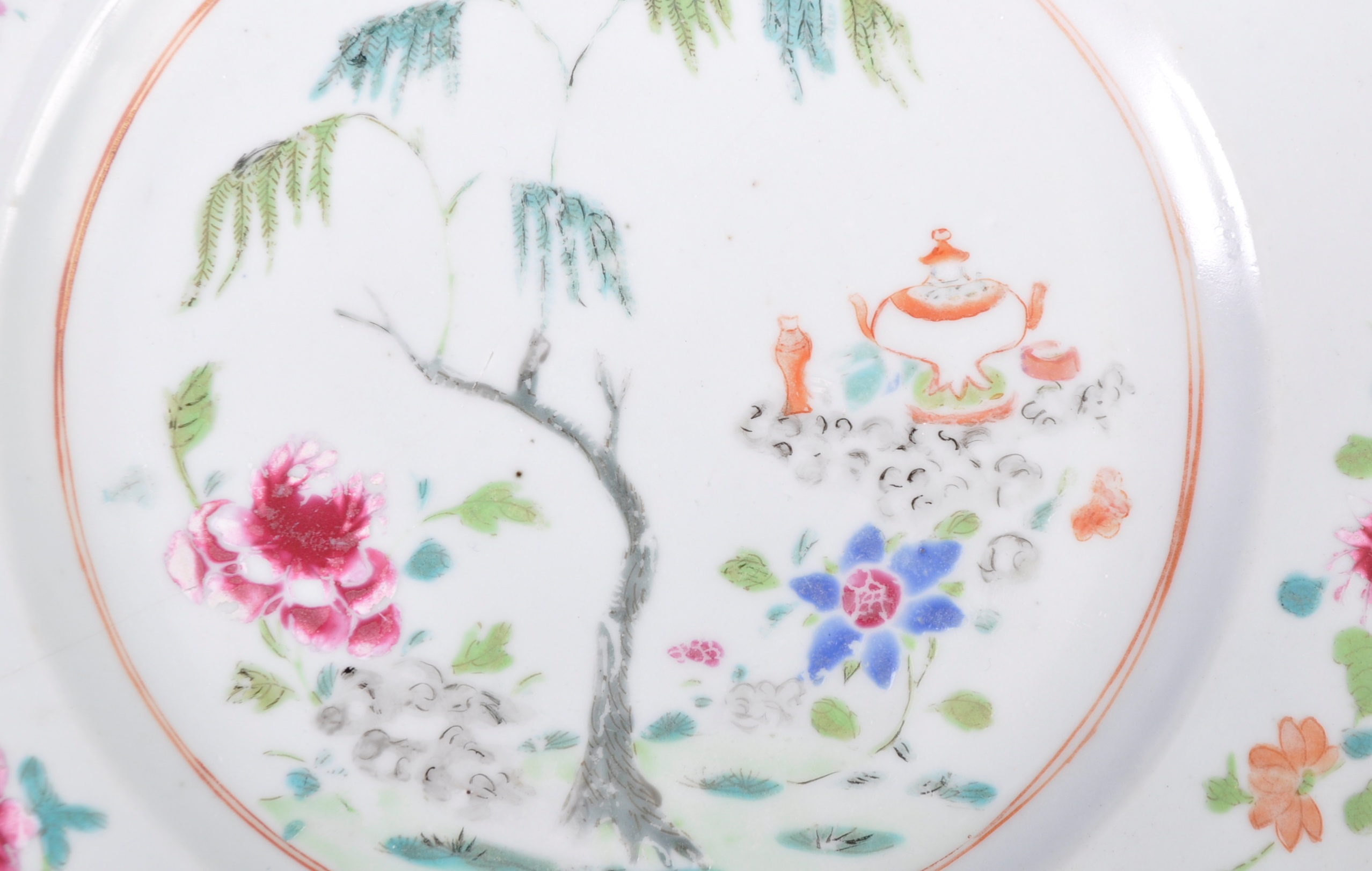 18TH CENTURY CHINESE QIANLONG PERIOD PLATE - Image 2 of 3