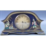 EARLY 20TH CENTURY ART DECO CHINOISERIE MANTEL CLOCK