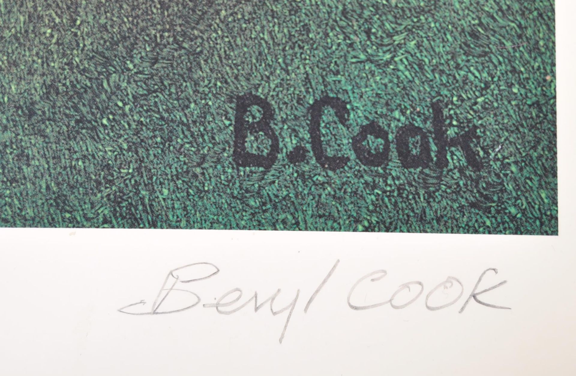 BERYL COOK THE LAST GASP SIGNED PRINT - Bild 3 aus 6