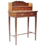 19TH CENTURY ANTIQUE MAHOGANY WRITING TABLE DESK