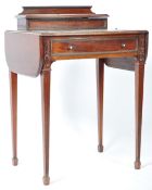 JAMES SHOOLBRED & CO VICTORIAN MAHOGANY LADIES WRITING DESK