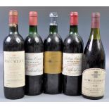 GOOD MIXED GROUP OF VINTAGE FRENCH RED WINE
