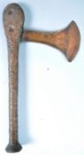 TRIBAL ANTIQUITIES - 19TH CENTURY AFRICAN SONGYE AXE