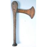 TRIBAL ANTIQUITIES - 19TH CENTURY AFRICAN SONGYE AXE