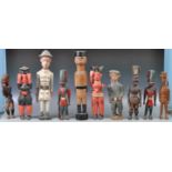 COLLECTION OF AFRICAN TRIBAL ANTIQUE FIGURES