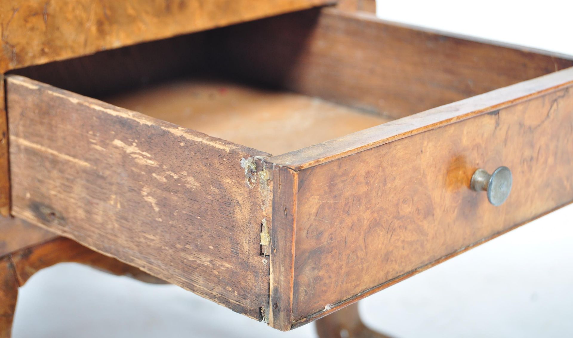 19TH CENTURY ENGLISH ANTIQUE WALNUT WINE BUCKET - Bild 5 aus 5