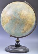 EARLY 20TH CENTURY 1920S PHILIPS' 12" TERRESTRIAL GLOBE